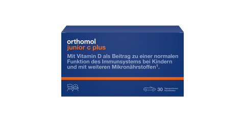 Orthomol Junior C plus kramtomos tabletės N30