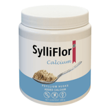 Sylliflor gysločių luobelių skaidulos su kalciu