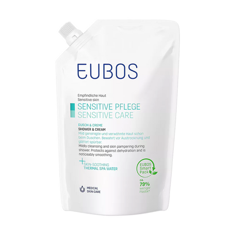 Eubos Sensitive Shower & Cream refill dušo kremas 400 ml