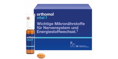 Orthomol Vital f DRINK moterims (30 dienos dozių)