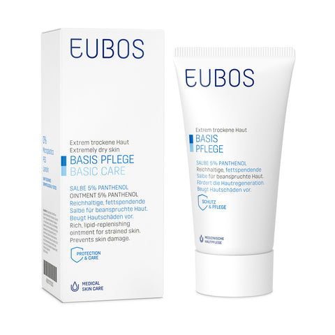 Eubos Basic Care Ointment 5% Panthenol tepalas odai su pantenoliu 5% 75 ml