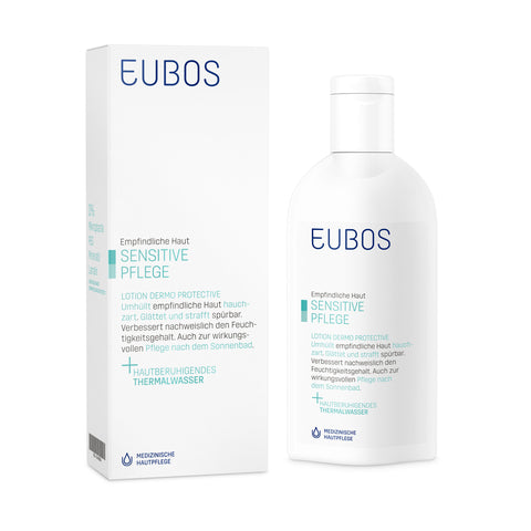 Eubos Sensitive dermo-protection kūno losjonas jautrios odos priežiūrai 200 ml