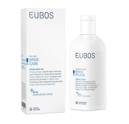 Eubos Cream bath oil vonios aliejus 200 ml